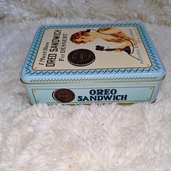 Vintage Oreo Tin Box - Picture 2 of 7